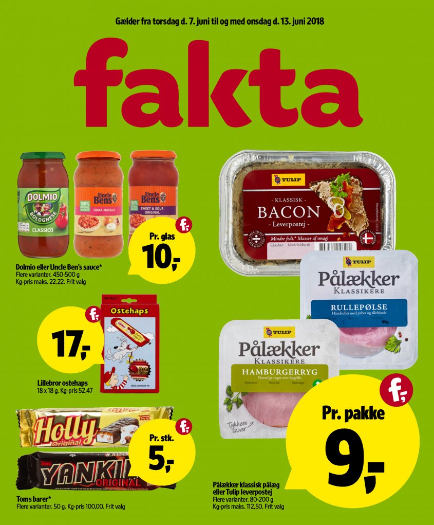 Fakta tilbudsavis fra 07.06.2018 Side.1 