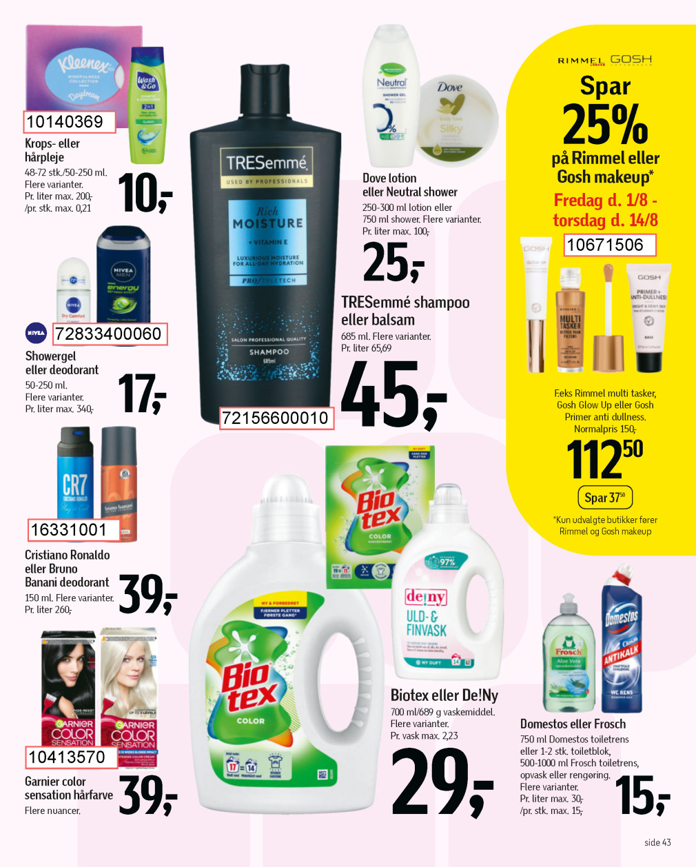 føtex tilbudsavis fra 01.08.2025 Side.61 