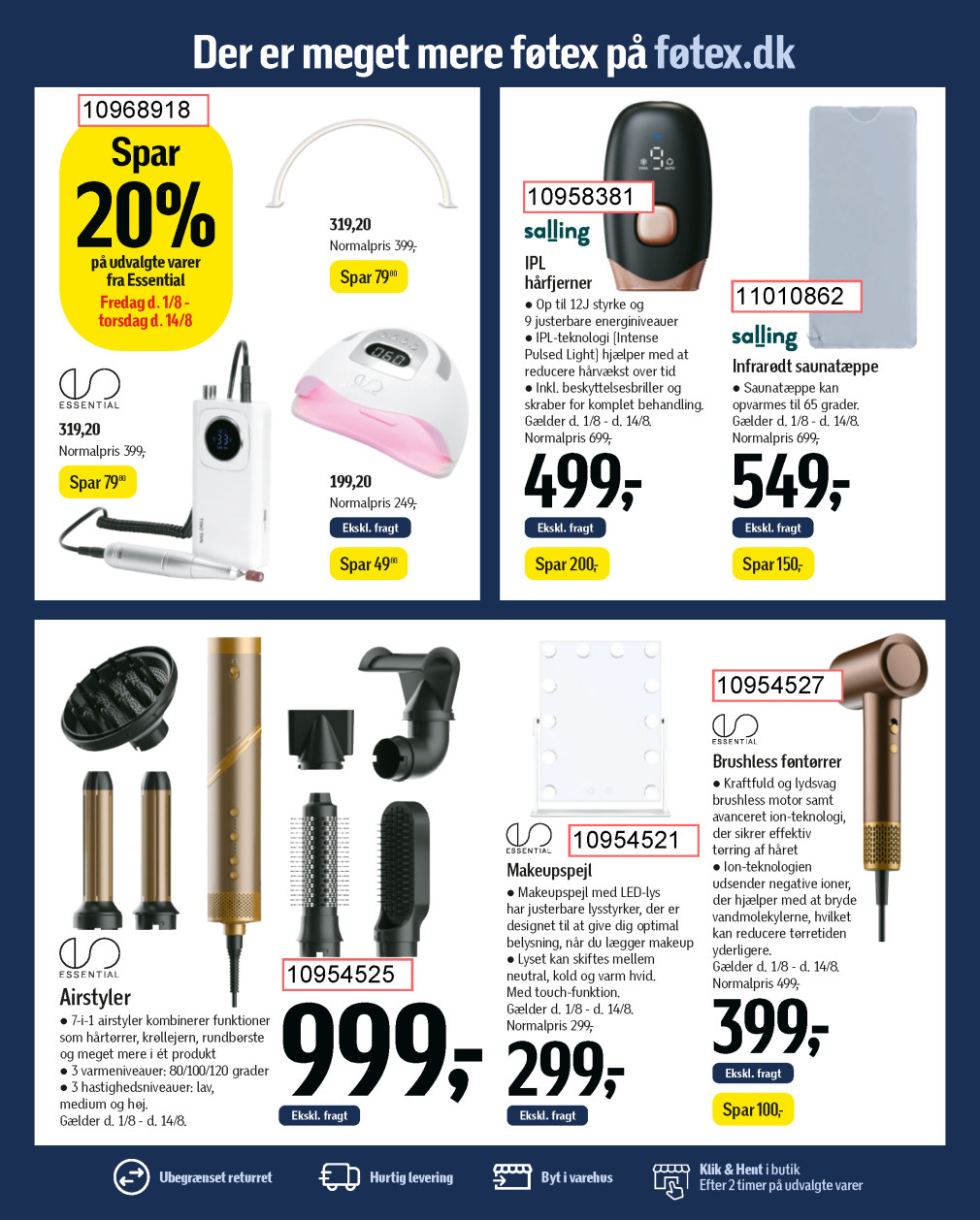 føtex tilbudsavis fra 01.08.2025 Side.68 