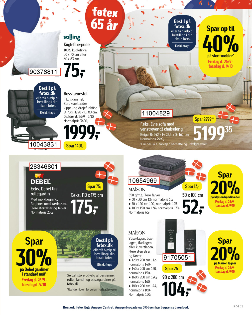 føtex tilbudsavis fra 26.09.2025 Side.61 