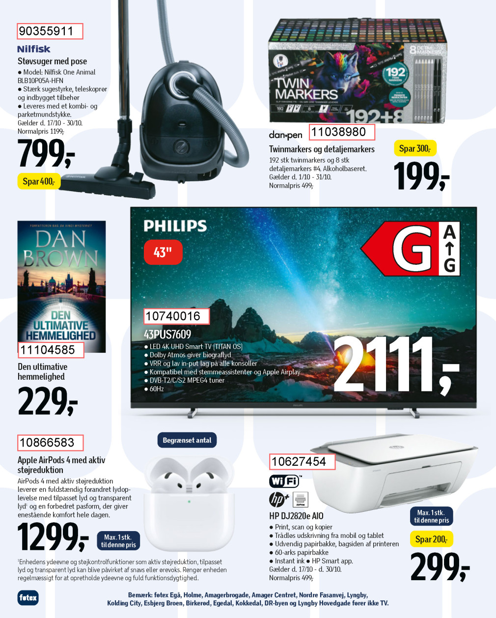 føtex tilbudsavis fra 17.10.2025 Side.43 