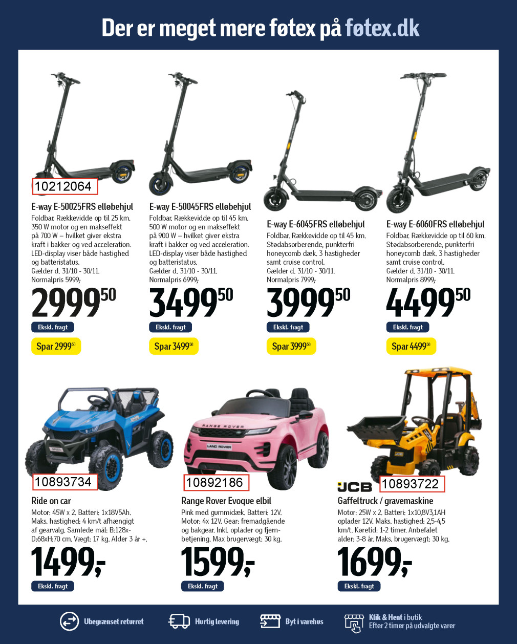 føtex tilbudsavis fra 31.10.2025 Side.69 