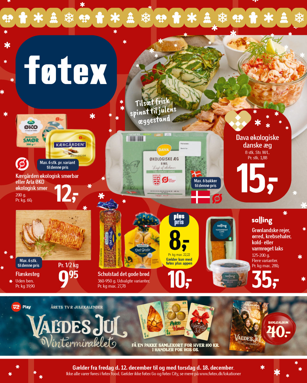 føtex tilbudsavis fra 12.12.2025 Side.1 
