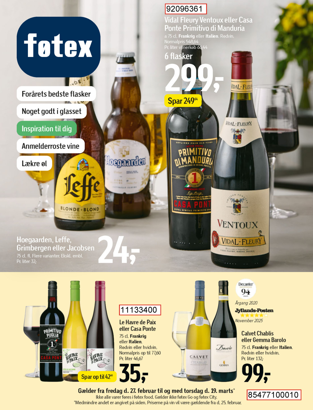 føtex tilbudsavis fra 27.02.2026 Side.38 