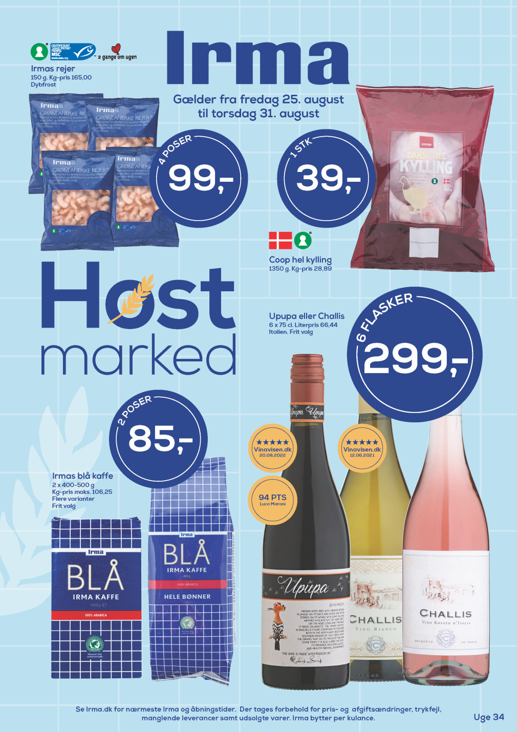 Irma tilbudsavis fra 25.08.2023 Side.1 