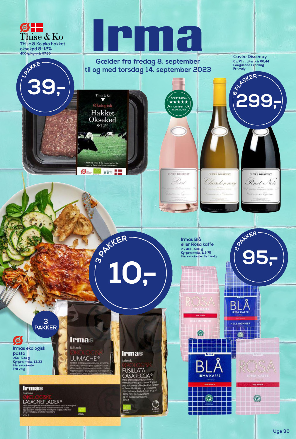 Irma tilbudsavis fra 08.09.2023 Side.1 