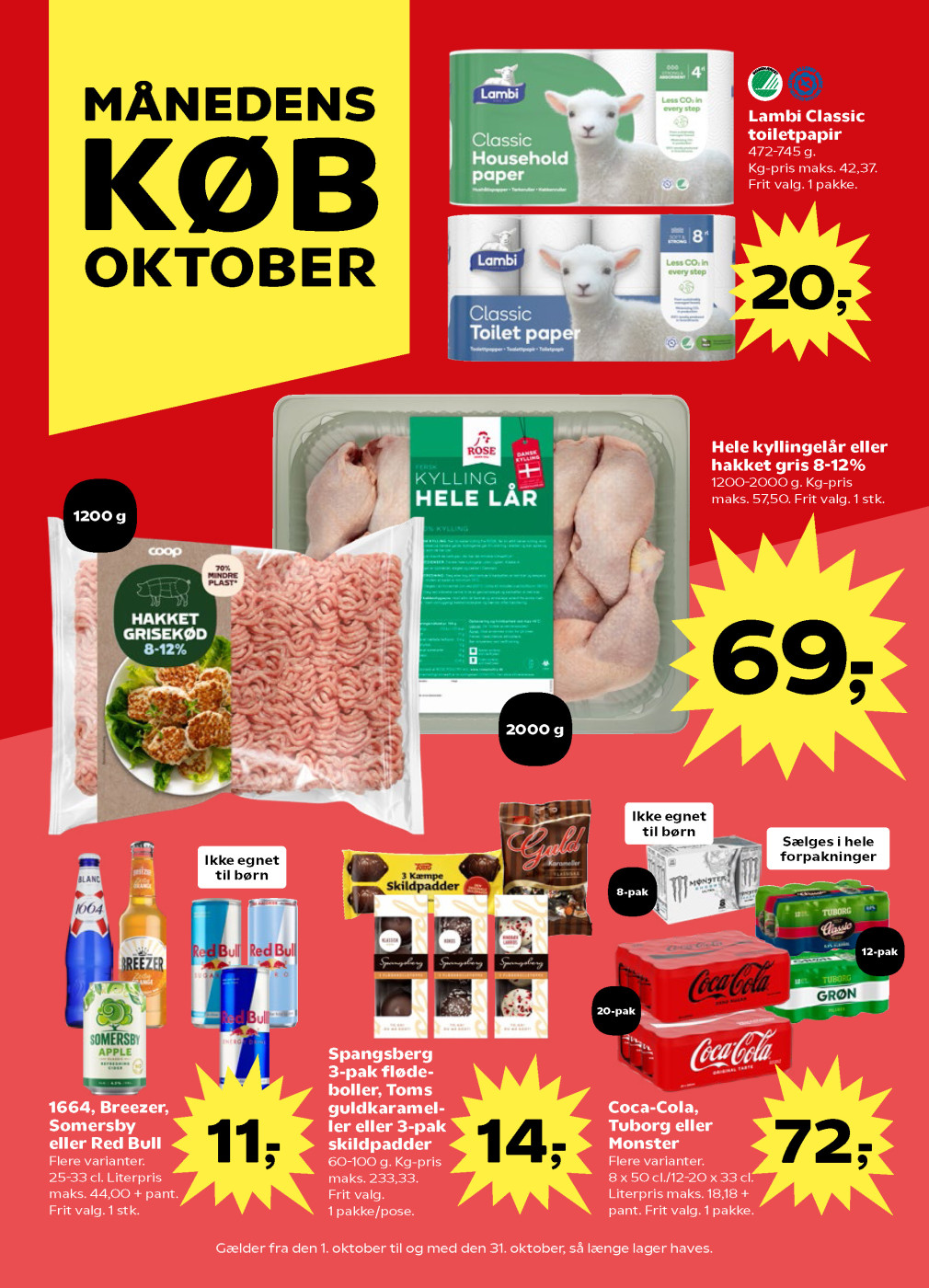 Kvickly tilbudsavis fra 10.10.2025 Side.10 