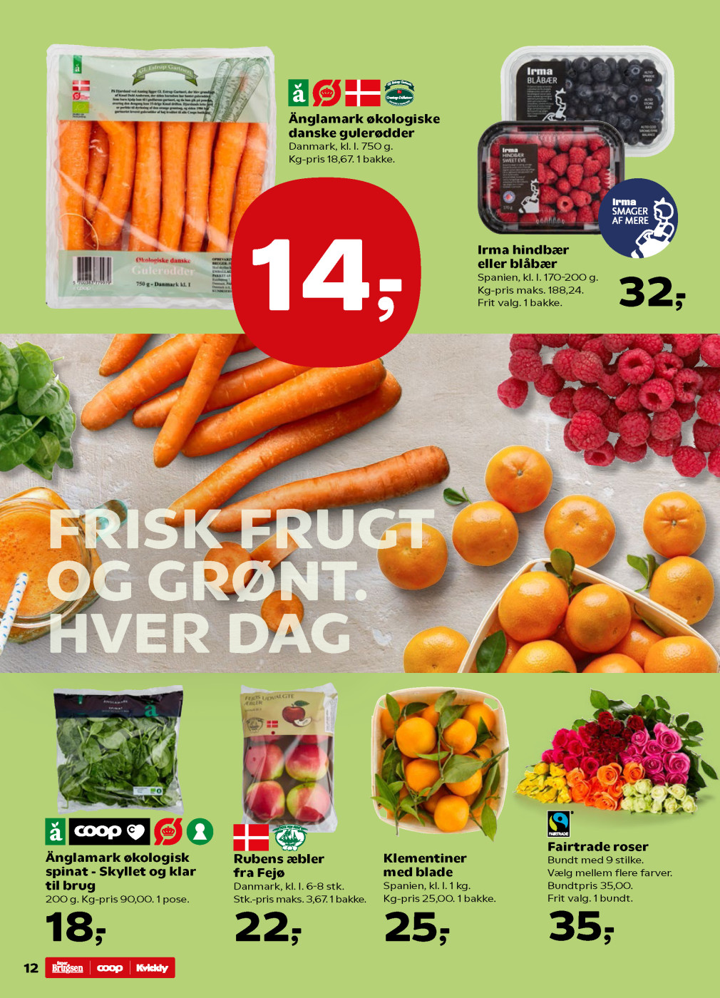 Kvickly tilbudsavis fra 10.10.2025 Side.12 