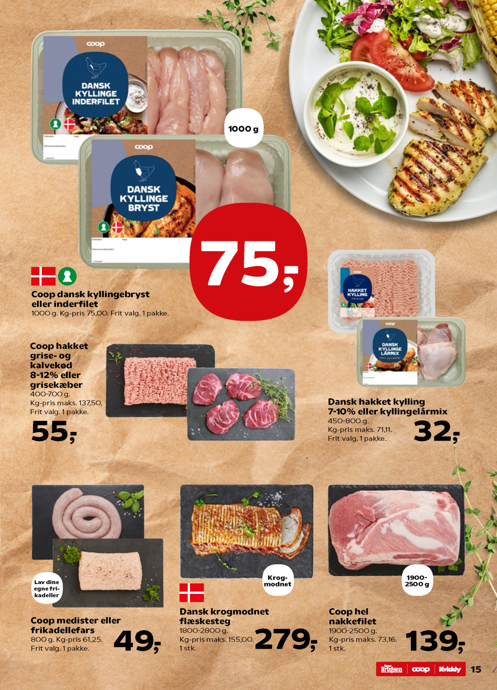 Kvickly tilbudsavis fra 10.10.2025 Side.15 