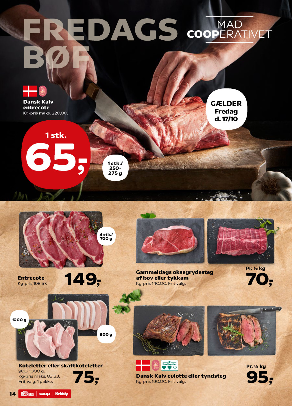 Kvickly tilbudsavis fra 17.10.2025 Side.14 