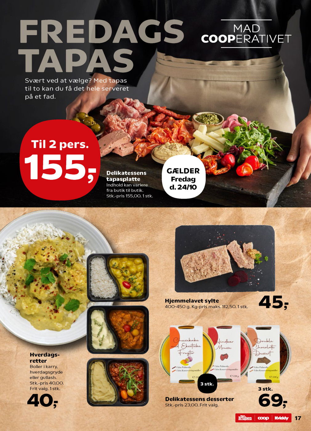 Kvickly tilbudsavis fra 24.10.2025 Side.17 
