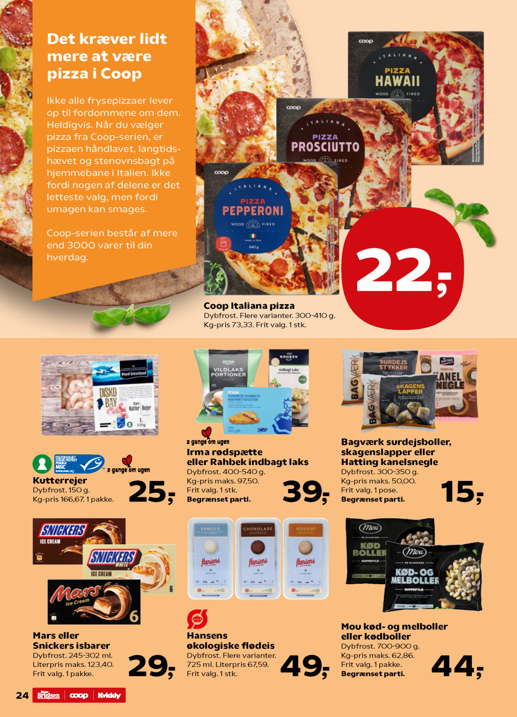 Kvickly tilbudsavis fra 24.10.2025 Side.24 