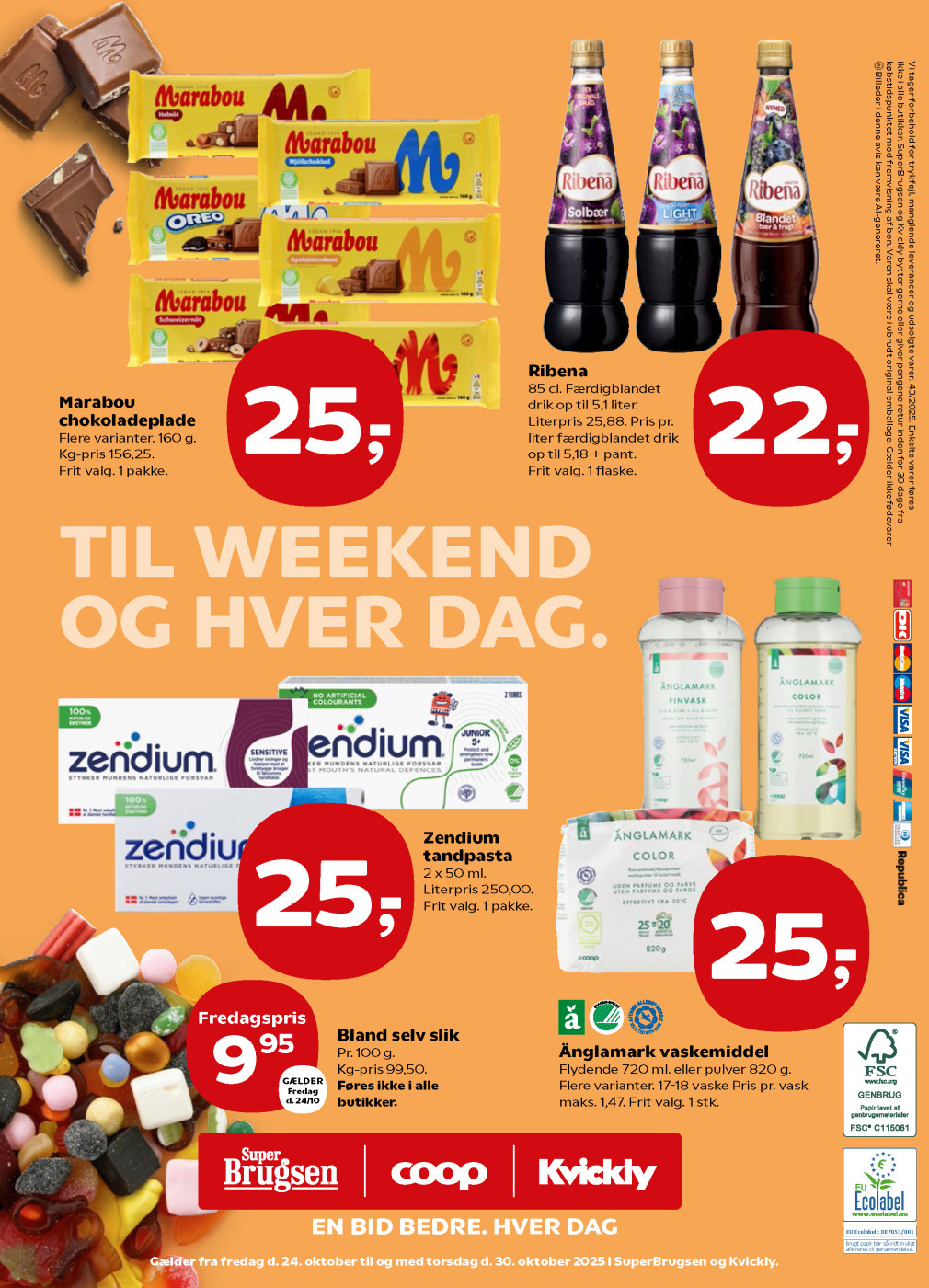 Kvickly tilbudsavis fra 24.10.2025 Side.42 