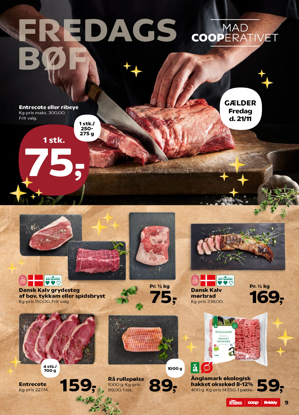 Kvickly tilbudsavis fra 21.11.2025 Side.9 