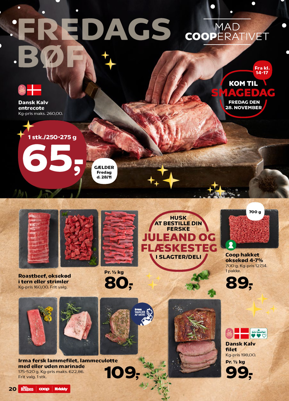 Kvickly tilbudsavis fra 28.11.2025 Side.20 