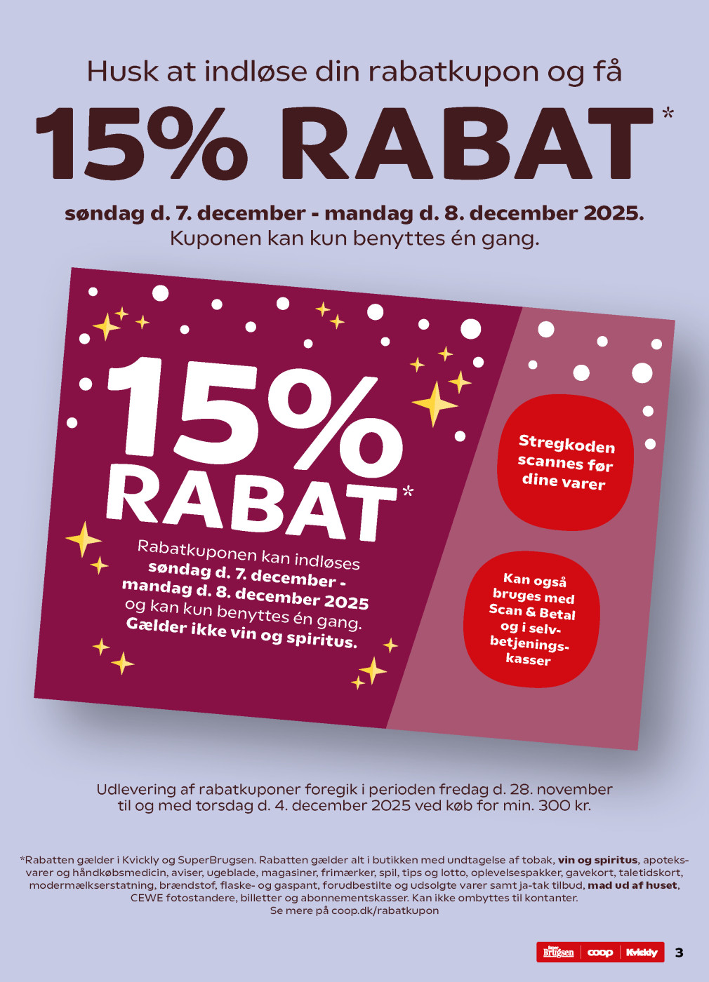 Kvickly tilbudsavis fra 05.12.2025 Side.3 
