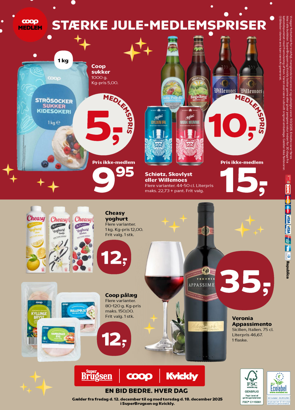 Kvickly tilbudsavis fra 12.12.2025 Side.50 