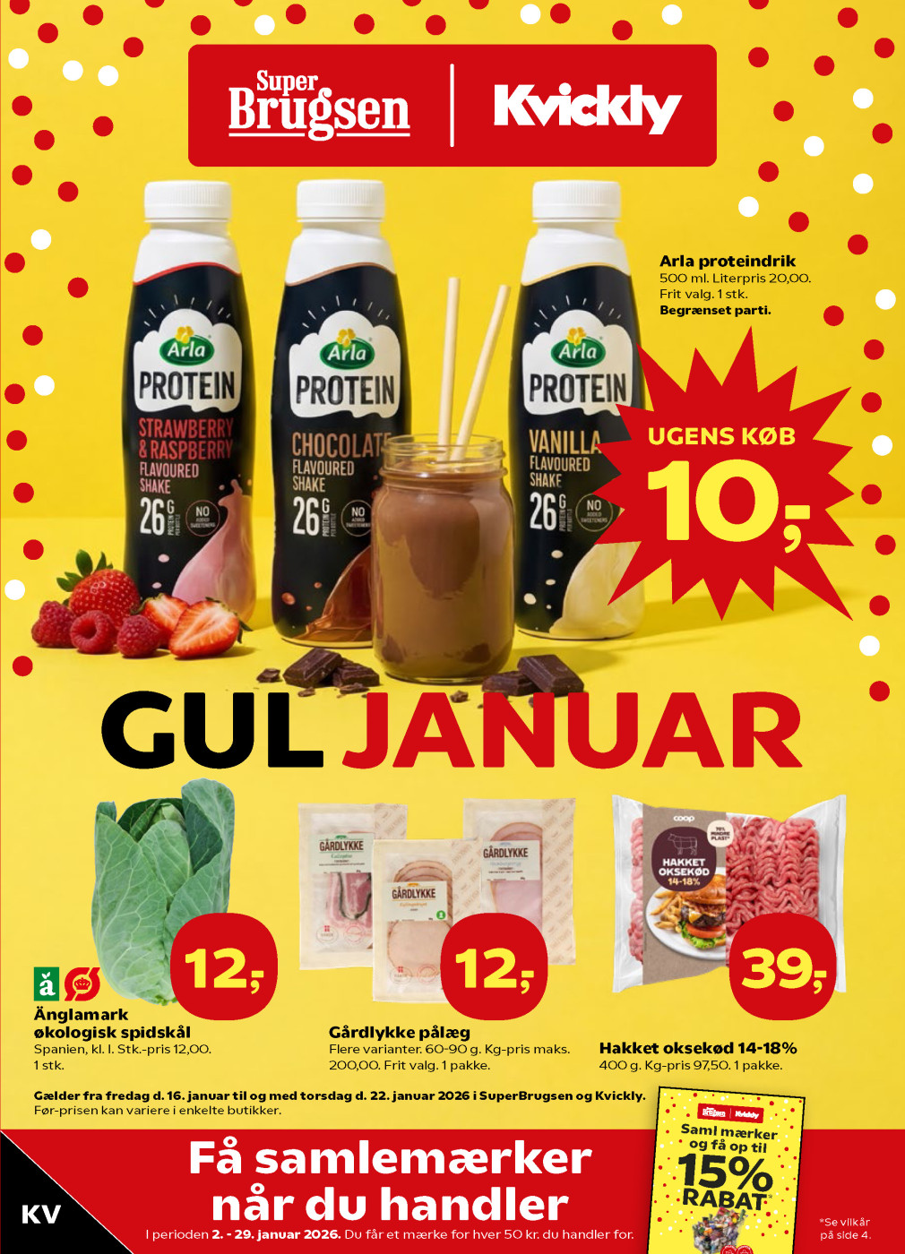 Kvickly tilbudsavis fra 16.01.2026 Side.1 