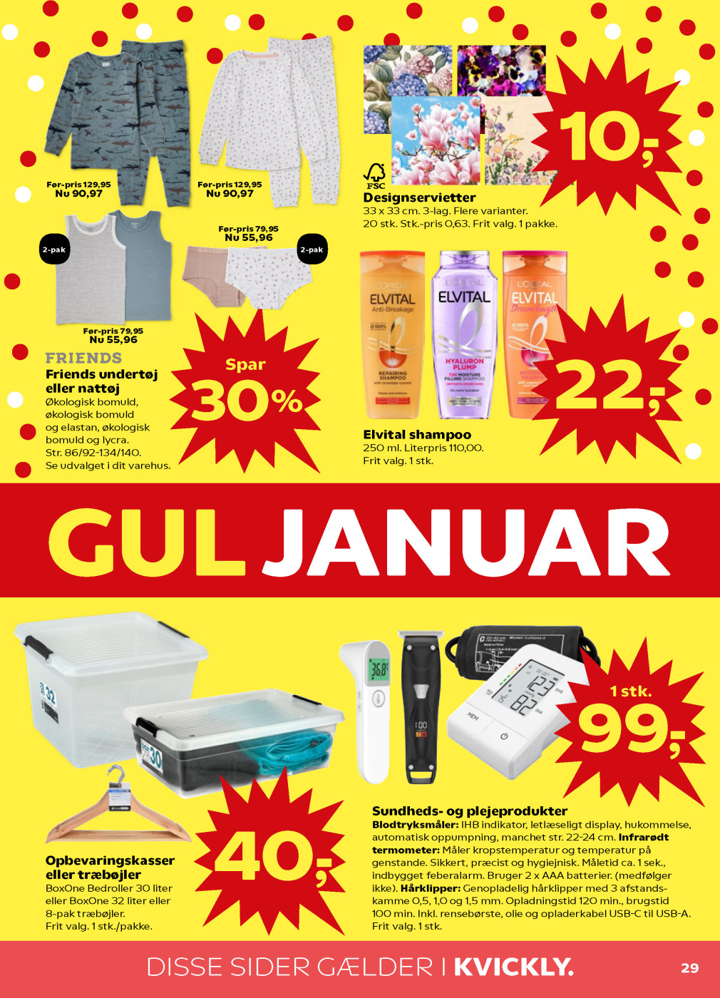 Kvickly tilbudsavis fra 16.01.2026 Side.29 