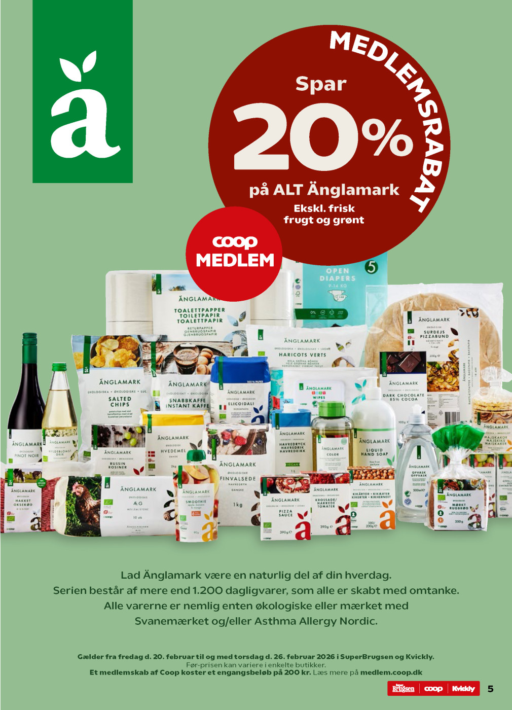 Kvickly tilbudsavis fra 20.02.2026 Side.6 