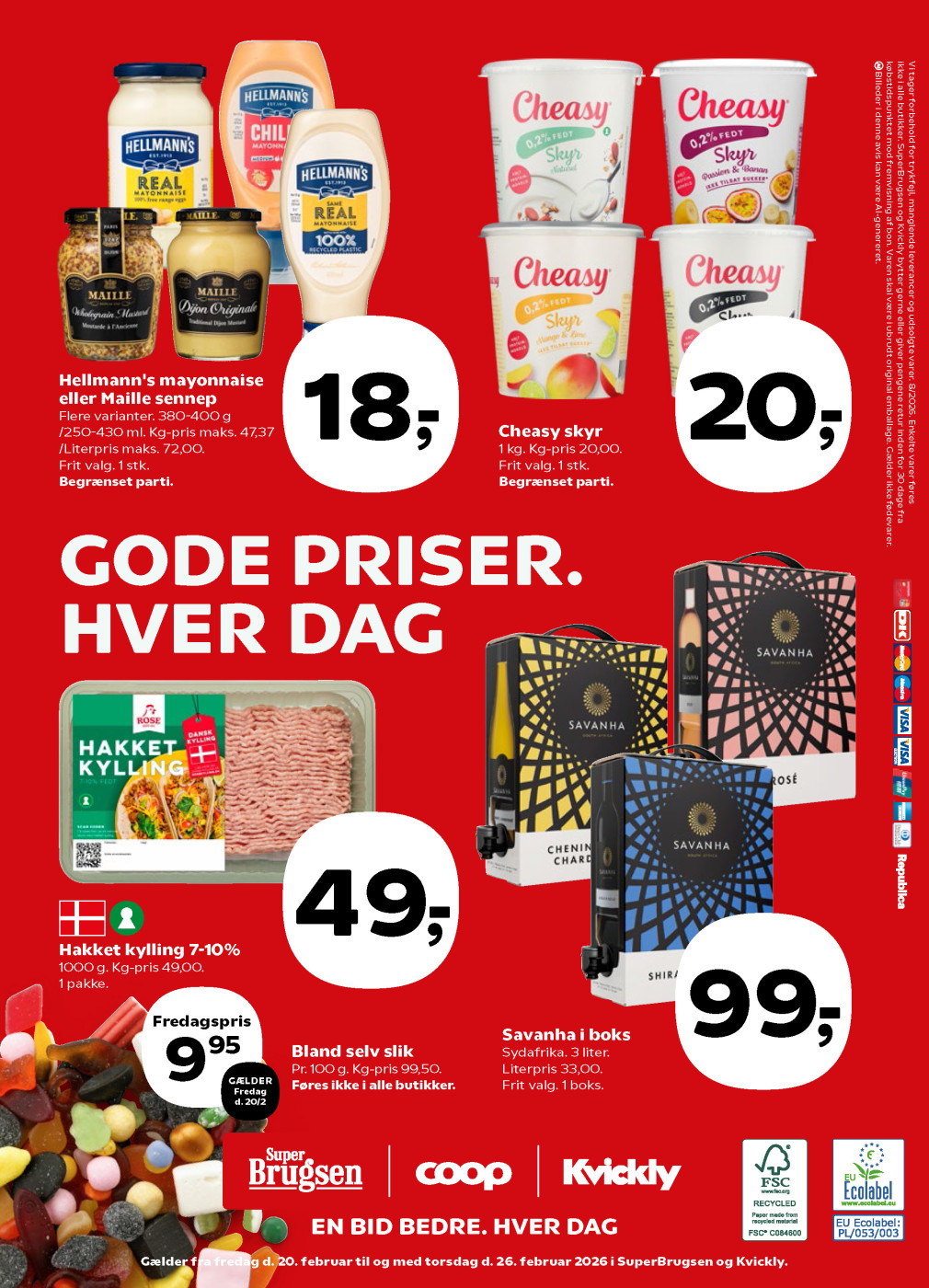 Kvickly tilbudsavis fra 20.02.2026 Side.42 