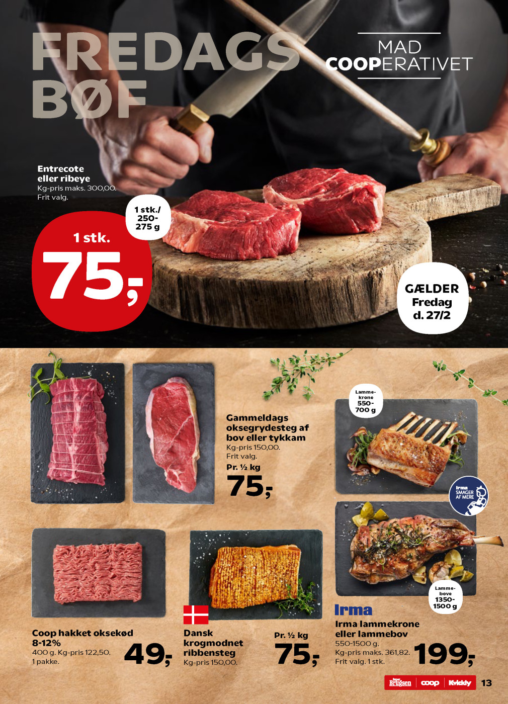 Kvickly tilbudsavis fra 27.02.2026 Side.13 