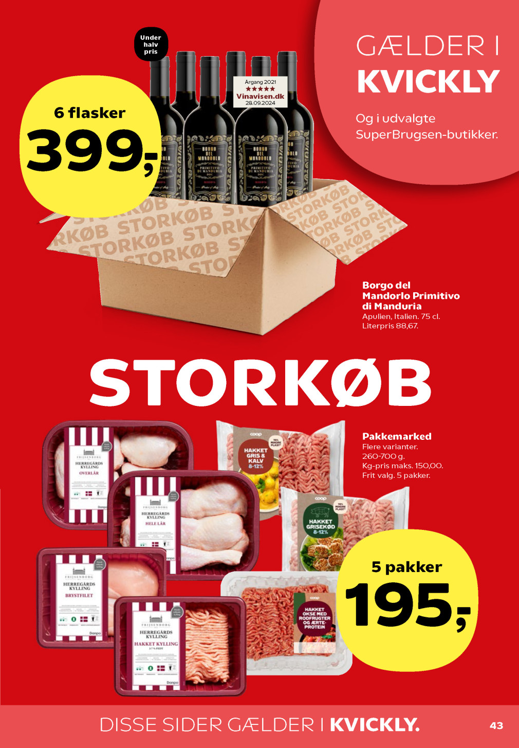 Kvickly tilbudsavis fra 06.03.2026 Side.44 