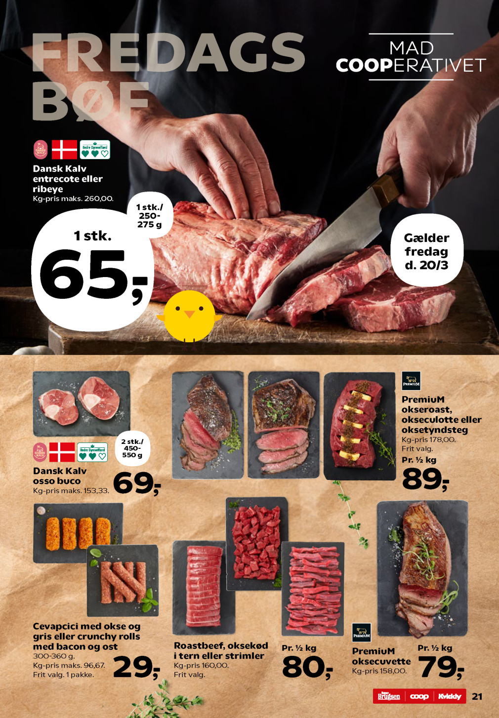 Kvickly tilbudsavis fra 20.03.2026 Side.21 