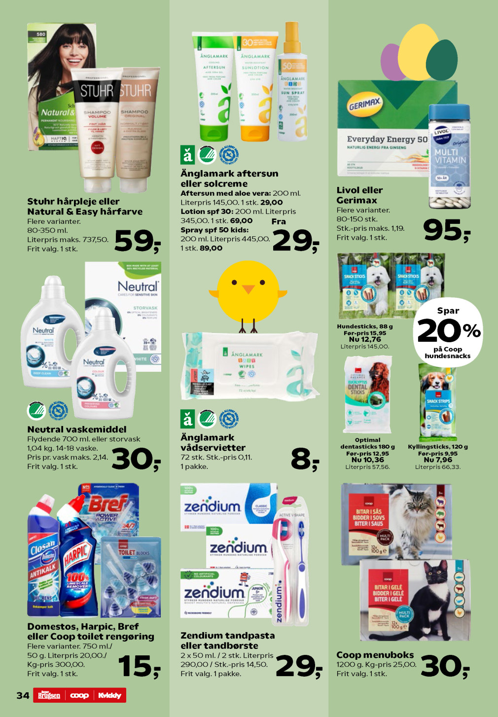 Kvickly tilbudsavis fra 20.03.2026 Side.34 