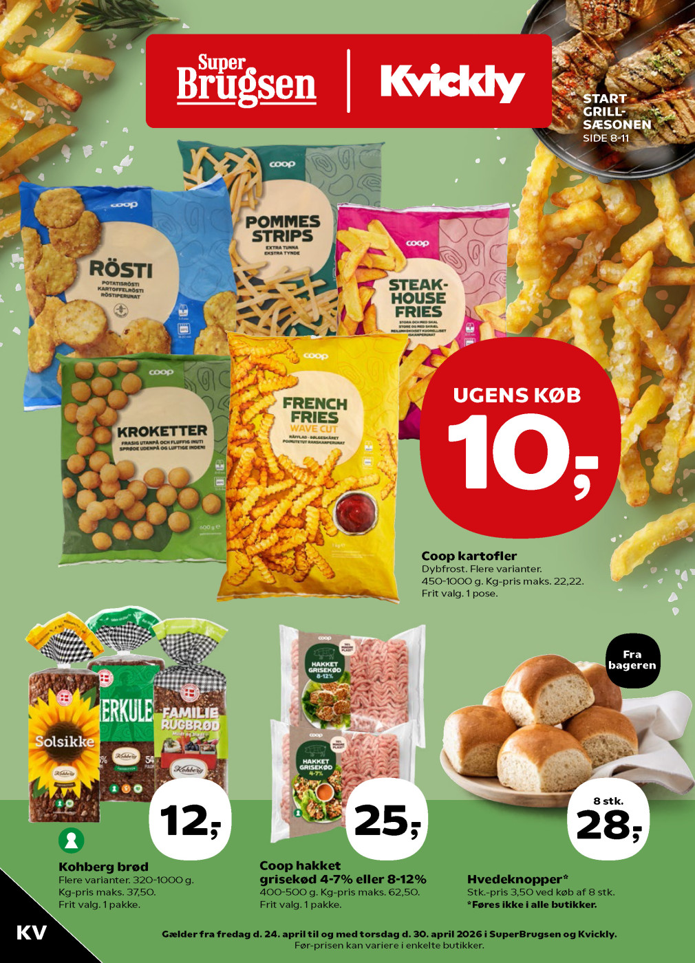 Kvickly tilbudsavis fra 24.04.2026 Side.1 