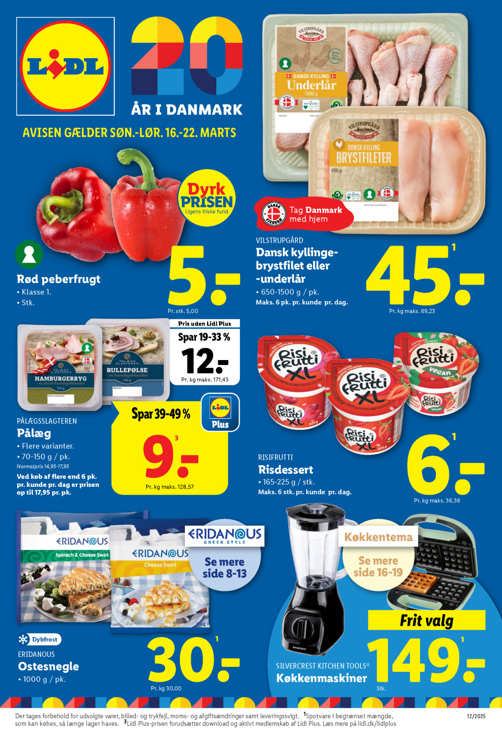 Lidl tilbudsavis fra 16.03.2025 Side.1 