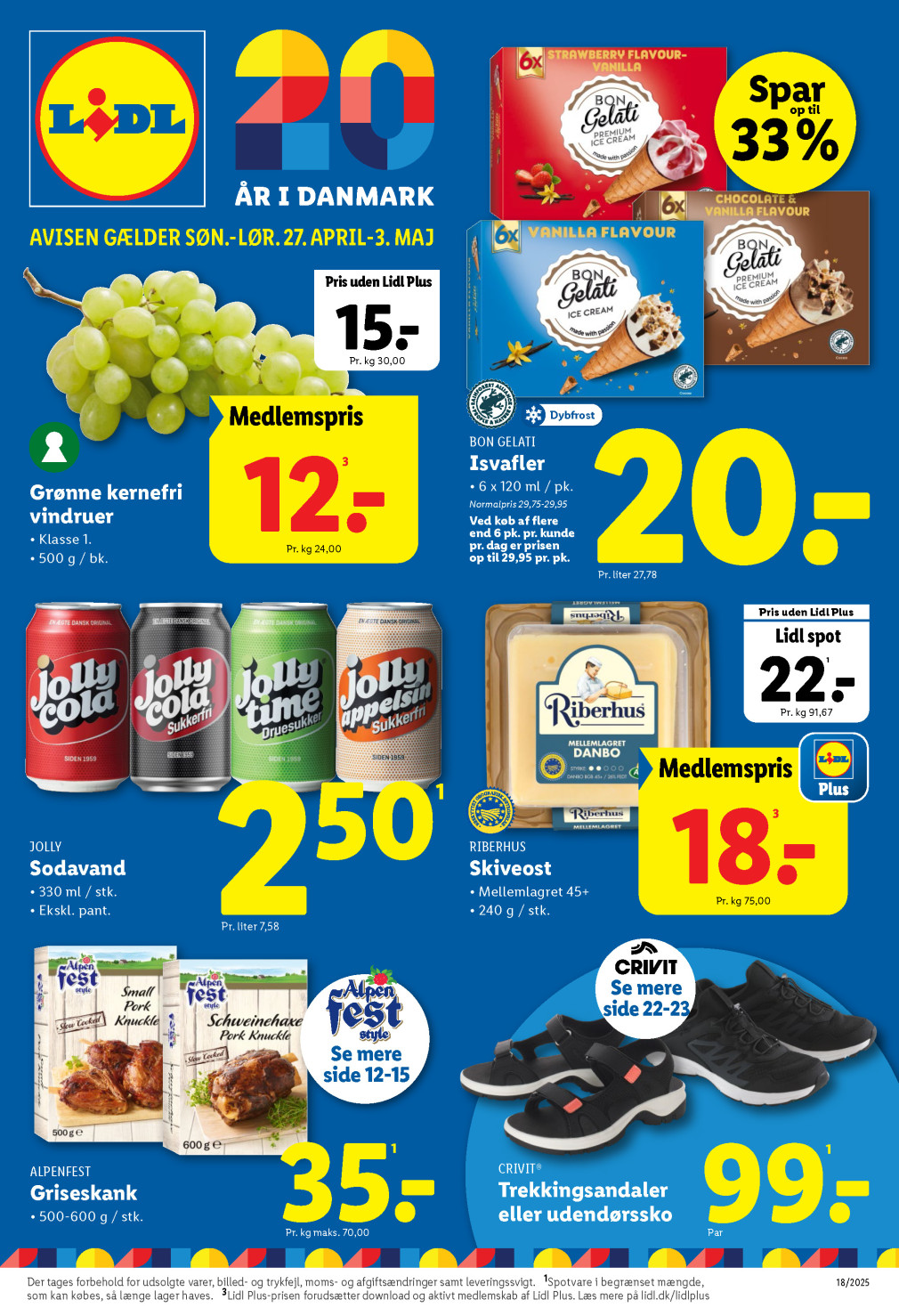 Lidl tilbudsavis fra 27.04.2025 Side.1 