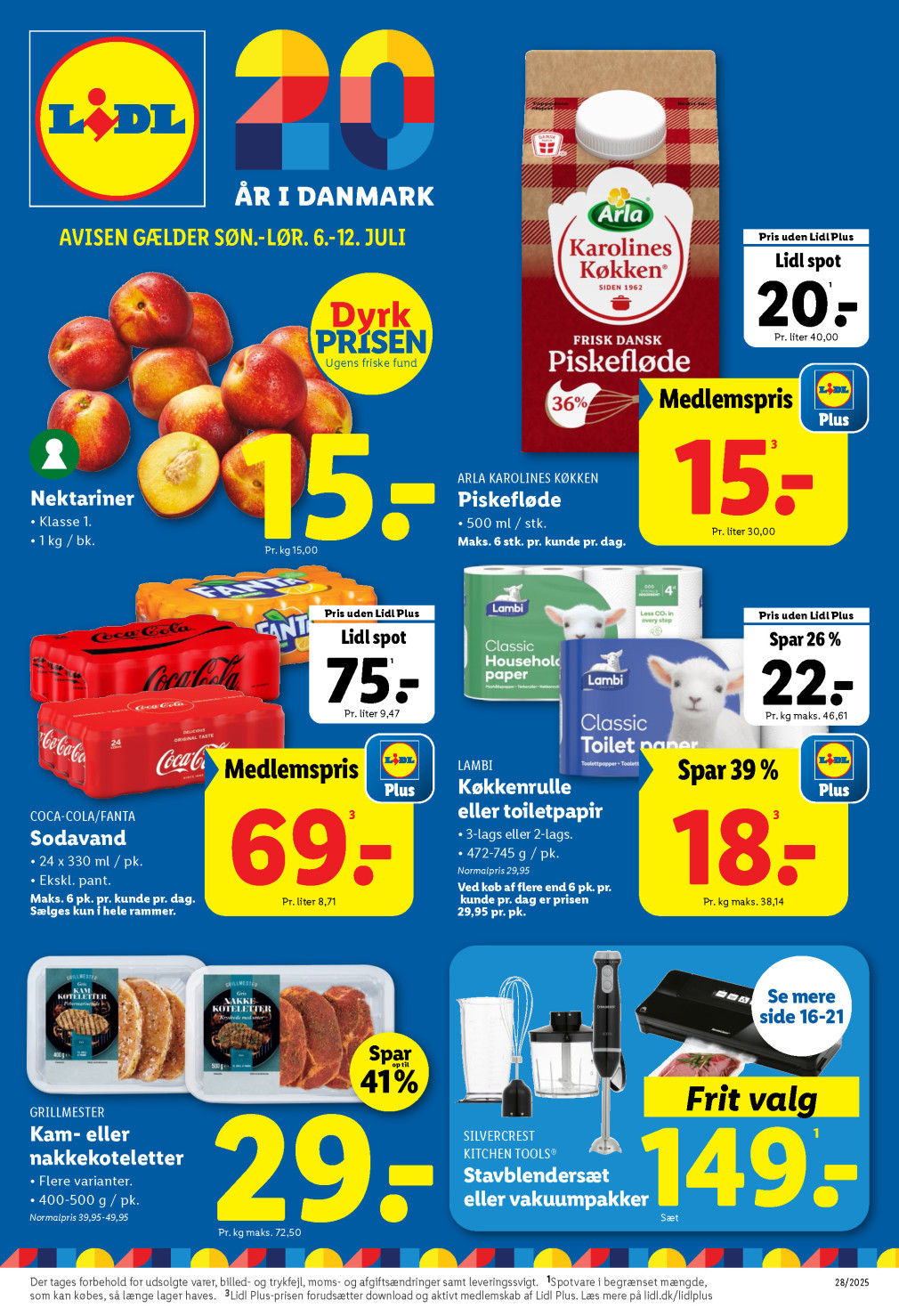 Lidl tilbudsavis fra 06.07.2025 Side.1 