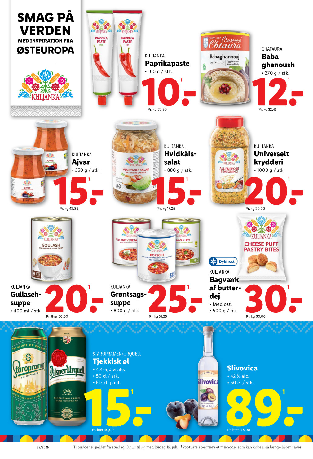 Lidl tilbudsavis fra 13.07.2025 Side.12 