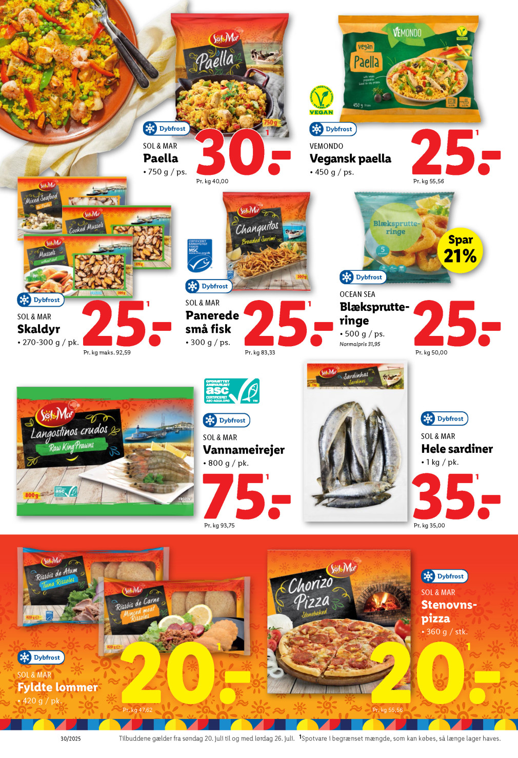 Lidl tilbudsavis fra 20.07.2025 Side.16 