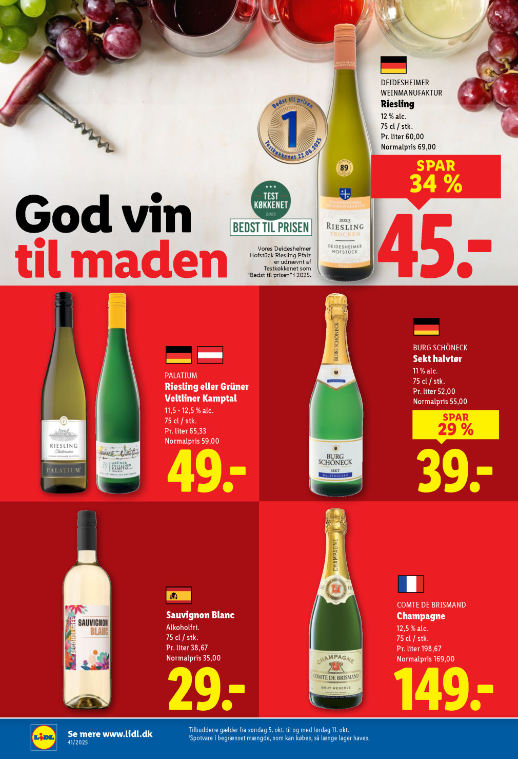 Lidl tilbudsavis fra 05.10.2025 Side.8 