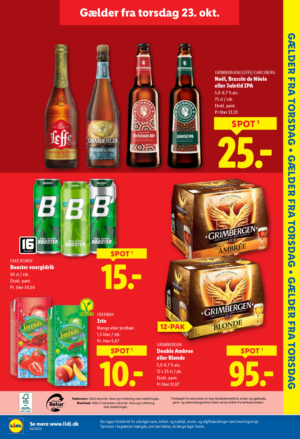 Lidl tilbudsavis fra 19.10.2025 Side.35 