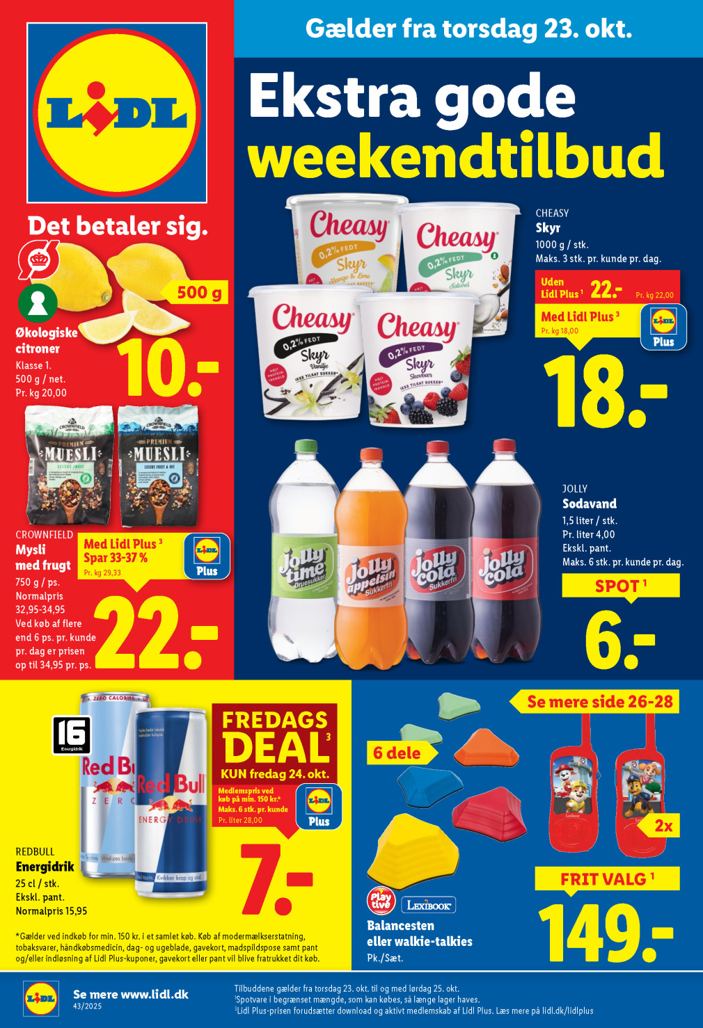 Lidl tilbudsavis fra 19.10.2025 Side.36 