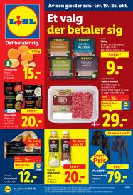 Lidl tilbudsavis fra 19.10.2025 Side.1 