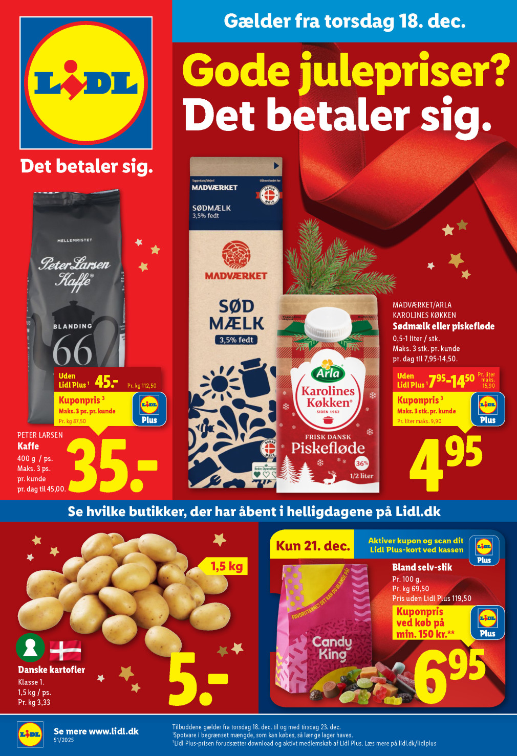 Lidl tilbudsavis fra 14.12.2025 Side.35 
