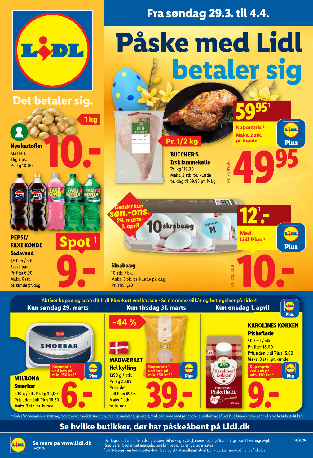 Lidl tilbudsavis fra 29.03.2026 Side.1 