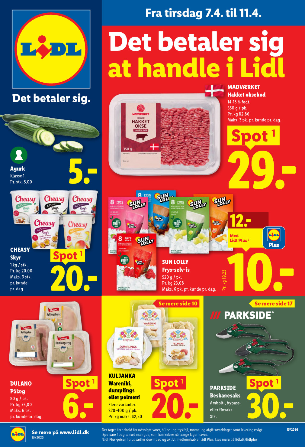 Lidl tilbudsavis fra 07.04.2026 Side.1 