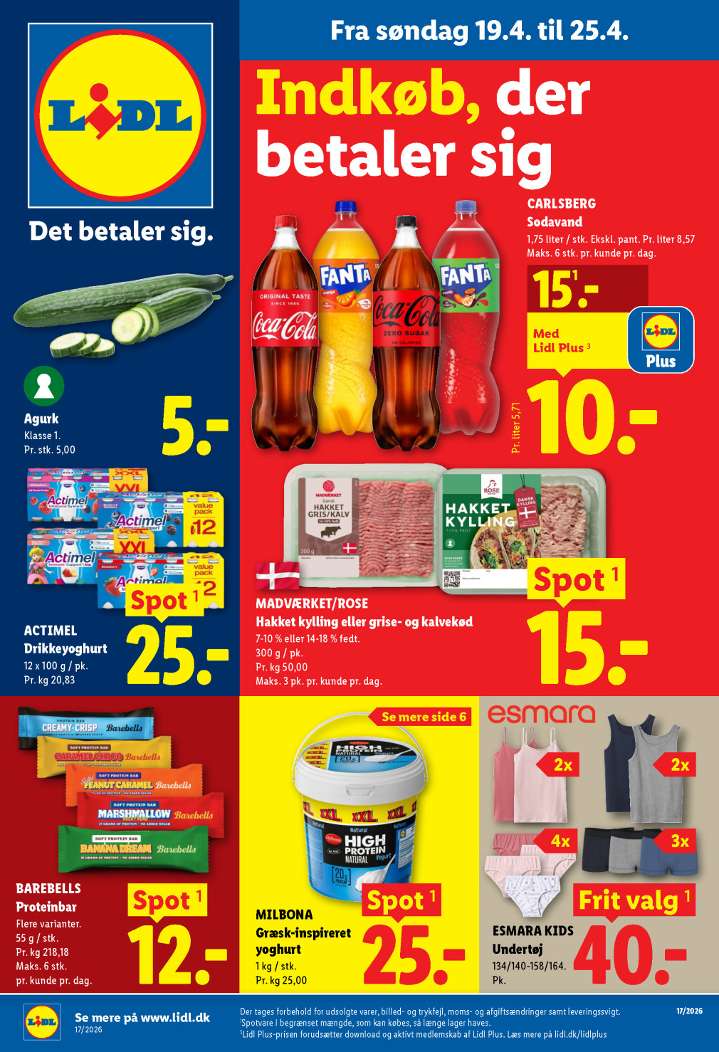 Lidl tilbudsavis fra 19.04.2026 Side.1 