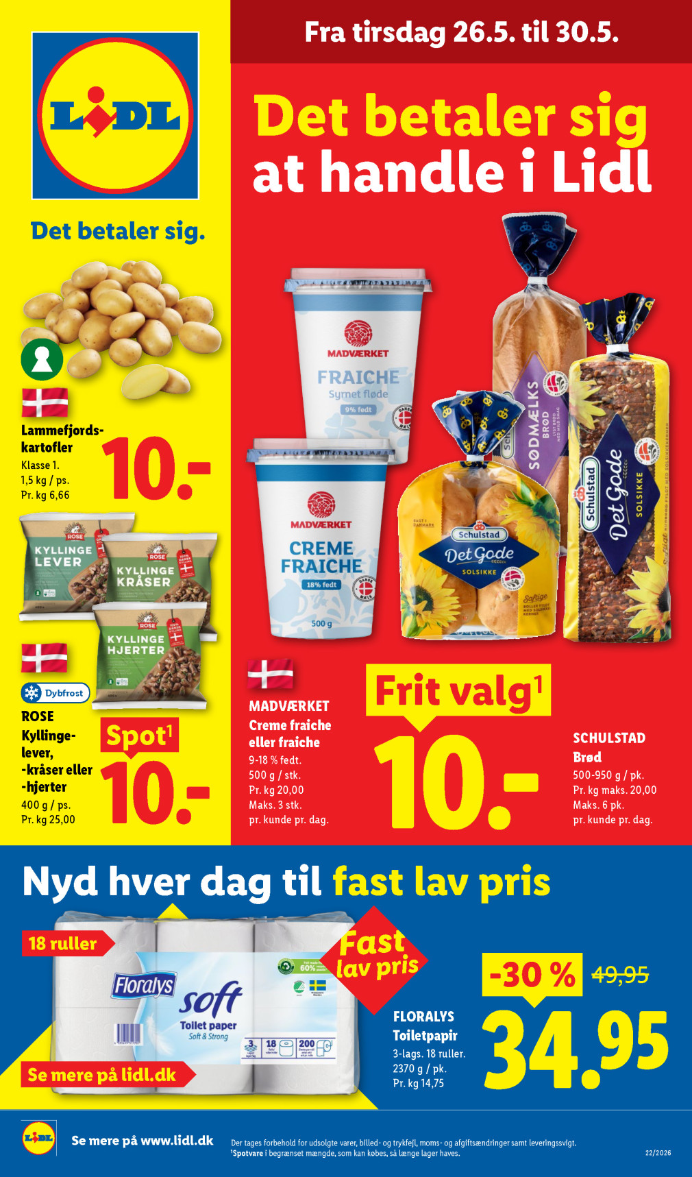 Lidl tilbudsavis fra 26.05.2026 Side.1 