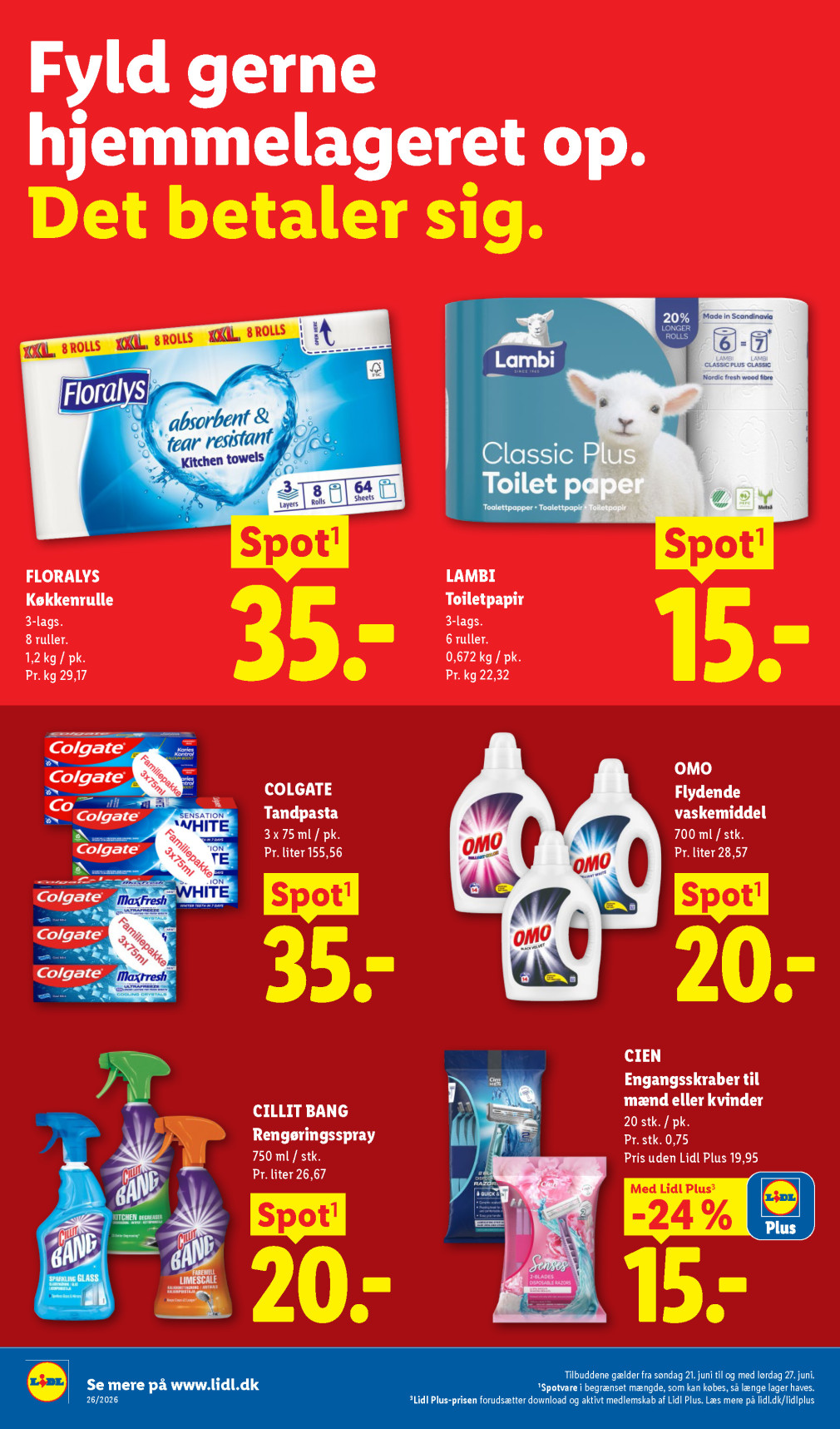 Lidl tilbudsavis fra 21.06.2026 Side.16 
