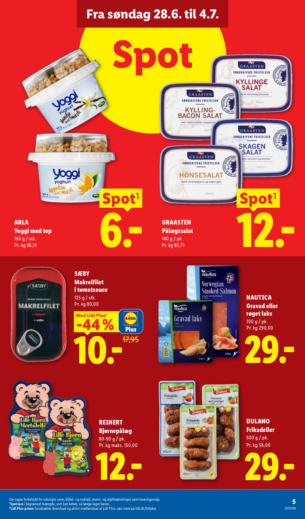 Lidl tilbudsavis fra 28.06.2026 Side.5 