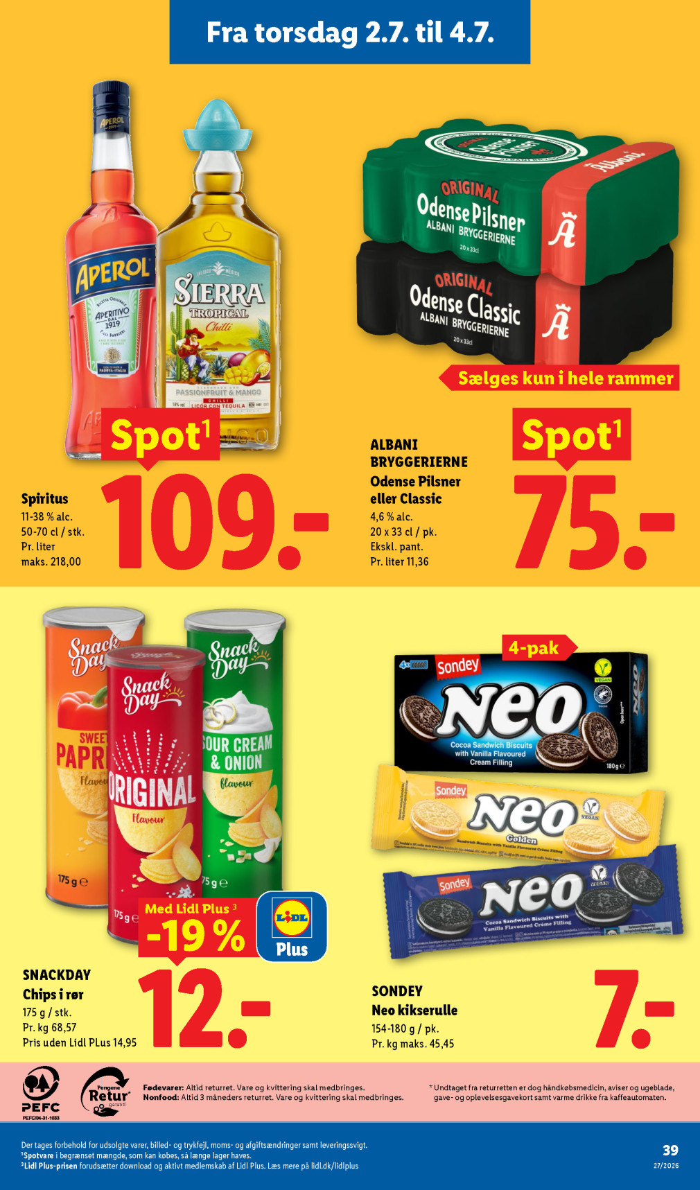 Lidl tilbudsavis fra 28.06.2026 Side.39 