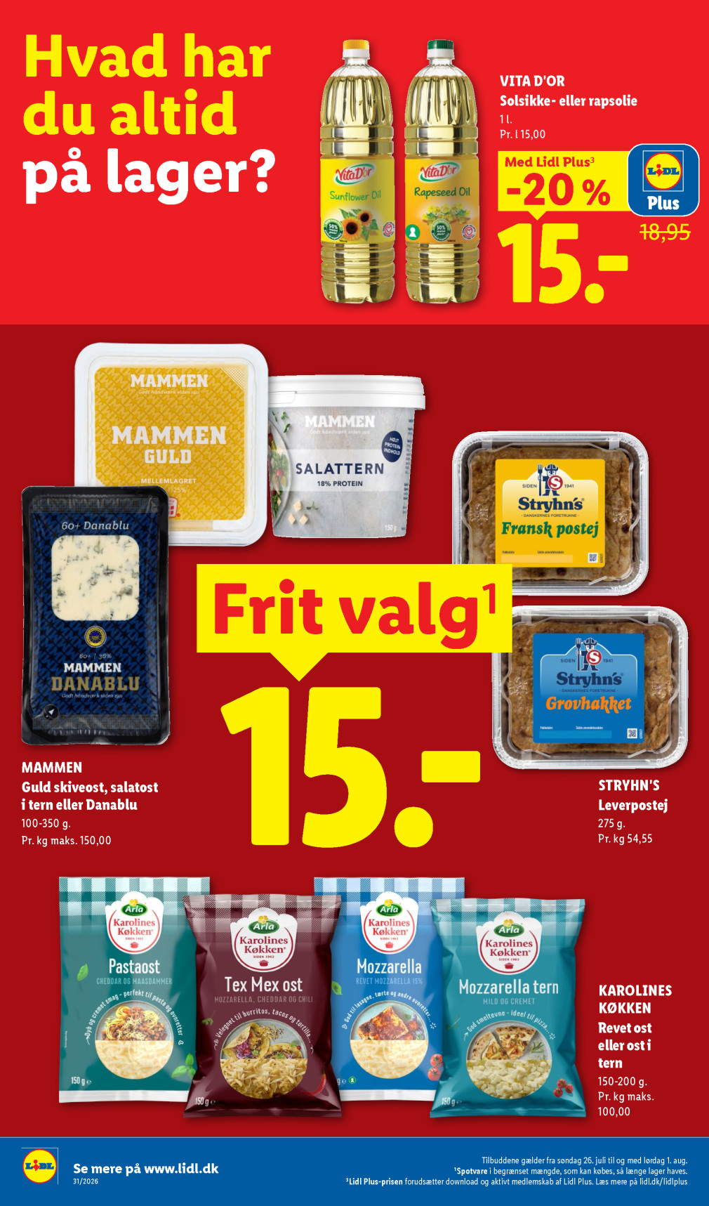 Lidl tilbudsavis fra 26.07.2026 Side.7 