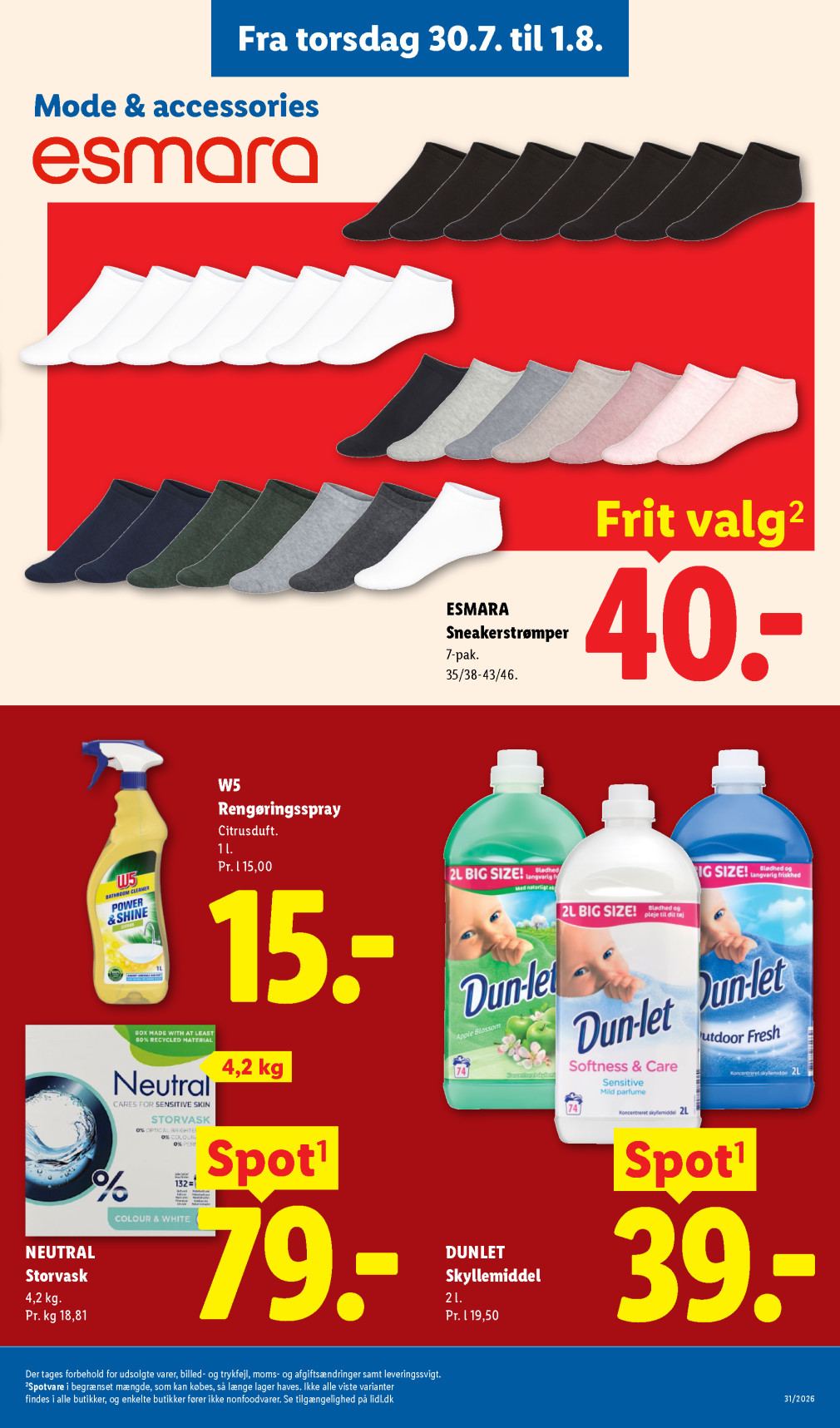 Lidl tilbudsavis fra 26.07.2026 Side.32 