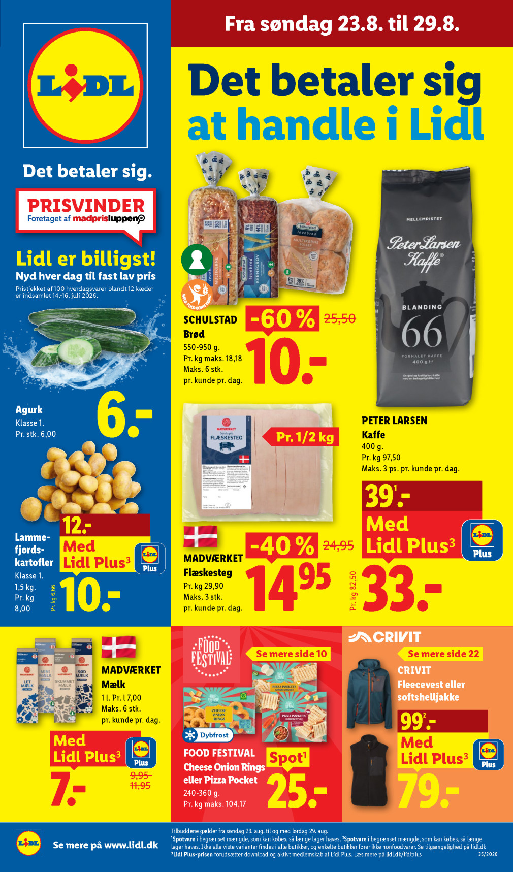 Lidl tilbudsavis fra 23.08.2026 Side.1 